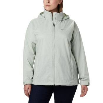 Columbia Jas Dames, Switchback III Plus Size Groen, 32WXVOZLR